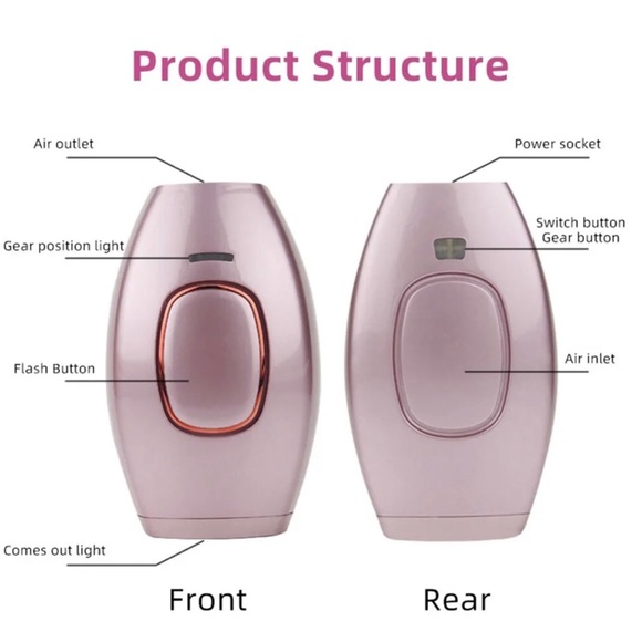 IPL Laser Hair Removal Epilator Device Permanent Body Machine Face Leg - Picture 5 of 13